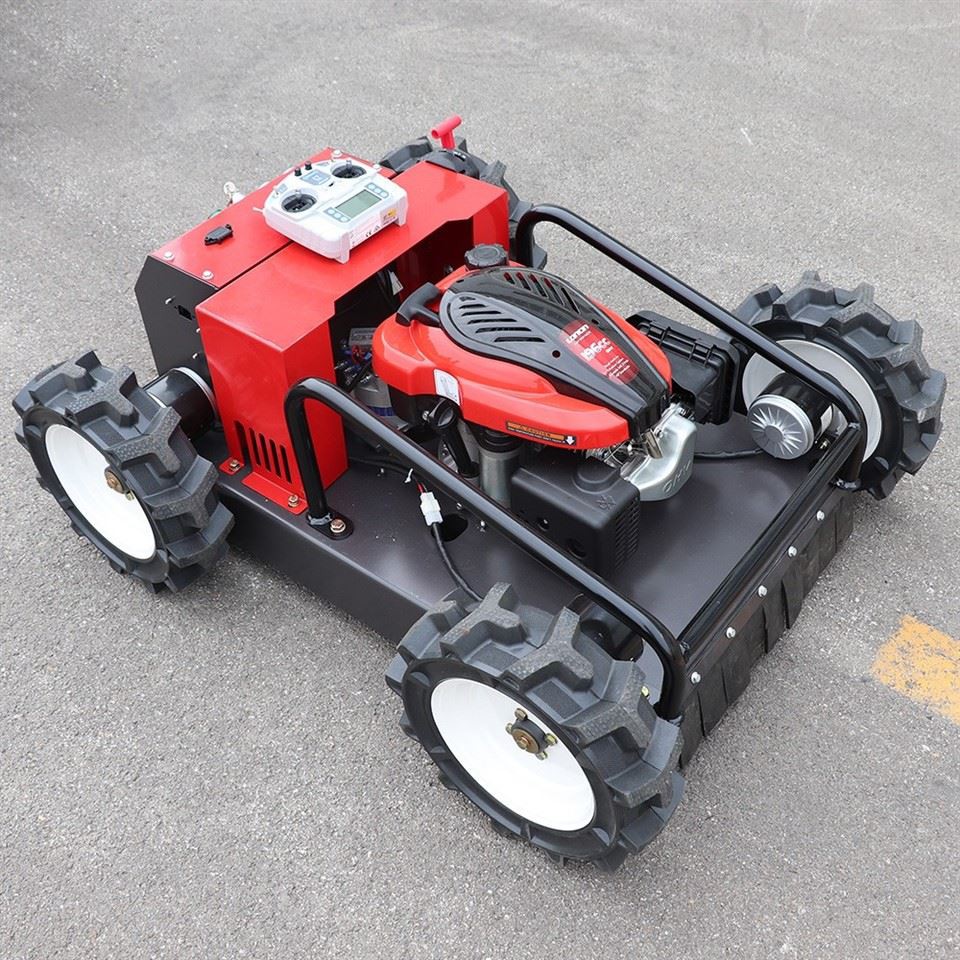 SMT-550W Wheeled Remote-Control Lawn Mower – RATO/LONCIN Engine, 500M Remote Range factory