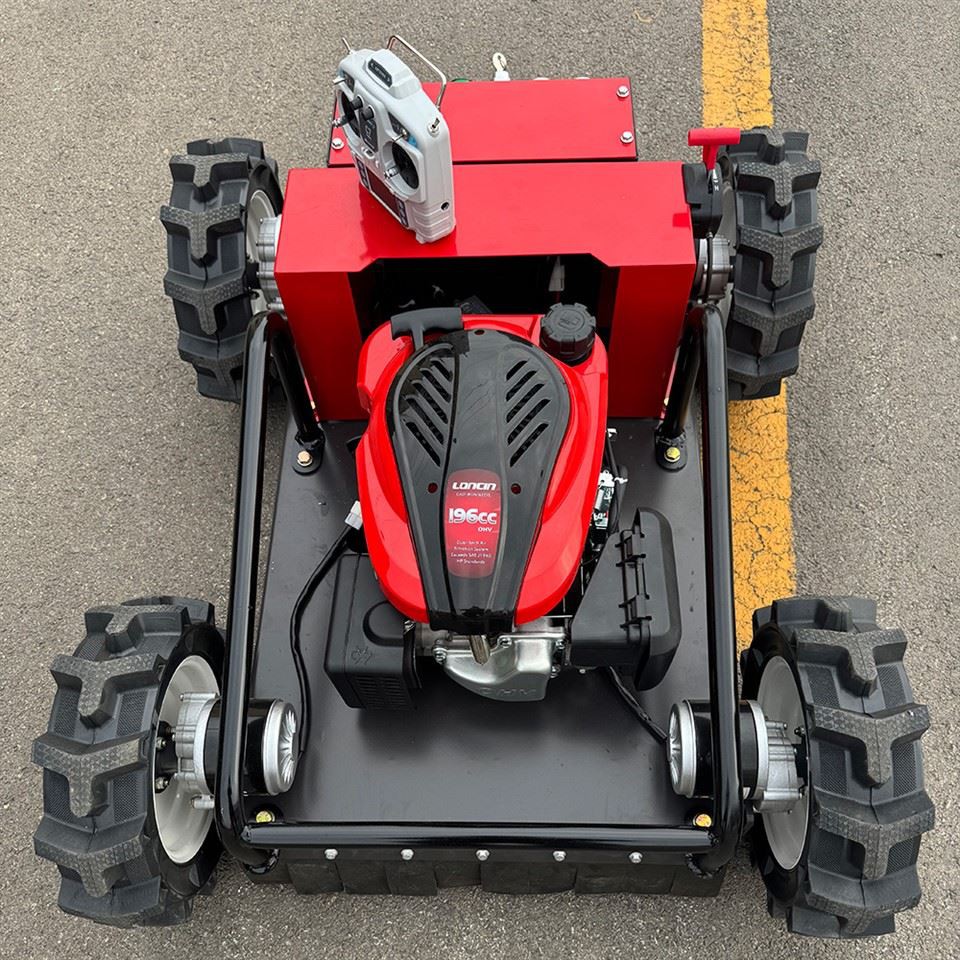 SMT-550W Wheeled Remote-Control Lawn Mower – RATO/LONCIN Engine, 500M Remote Range