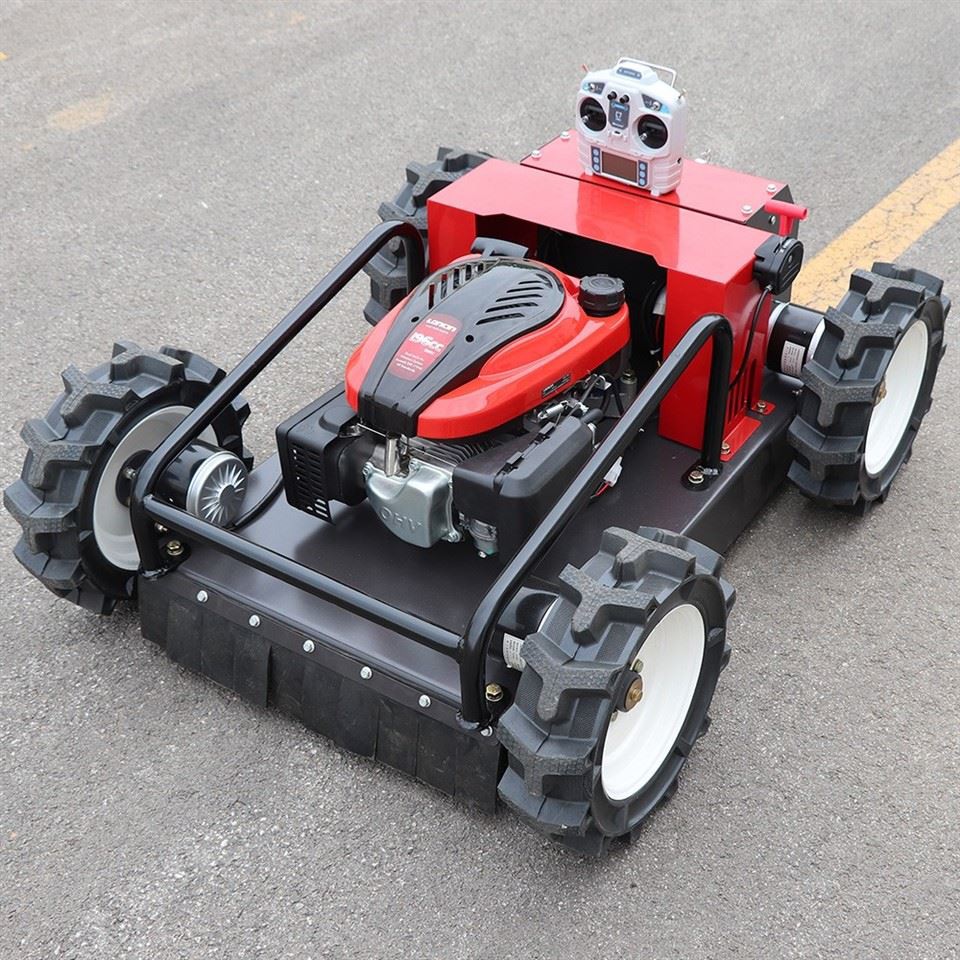 SMT-550W Wheeled Remote-Control Lawn Mower – RATO/LONCIN Engine, 500M Remote Range best